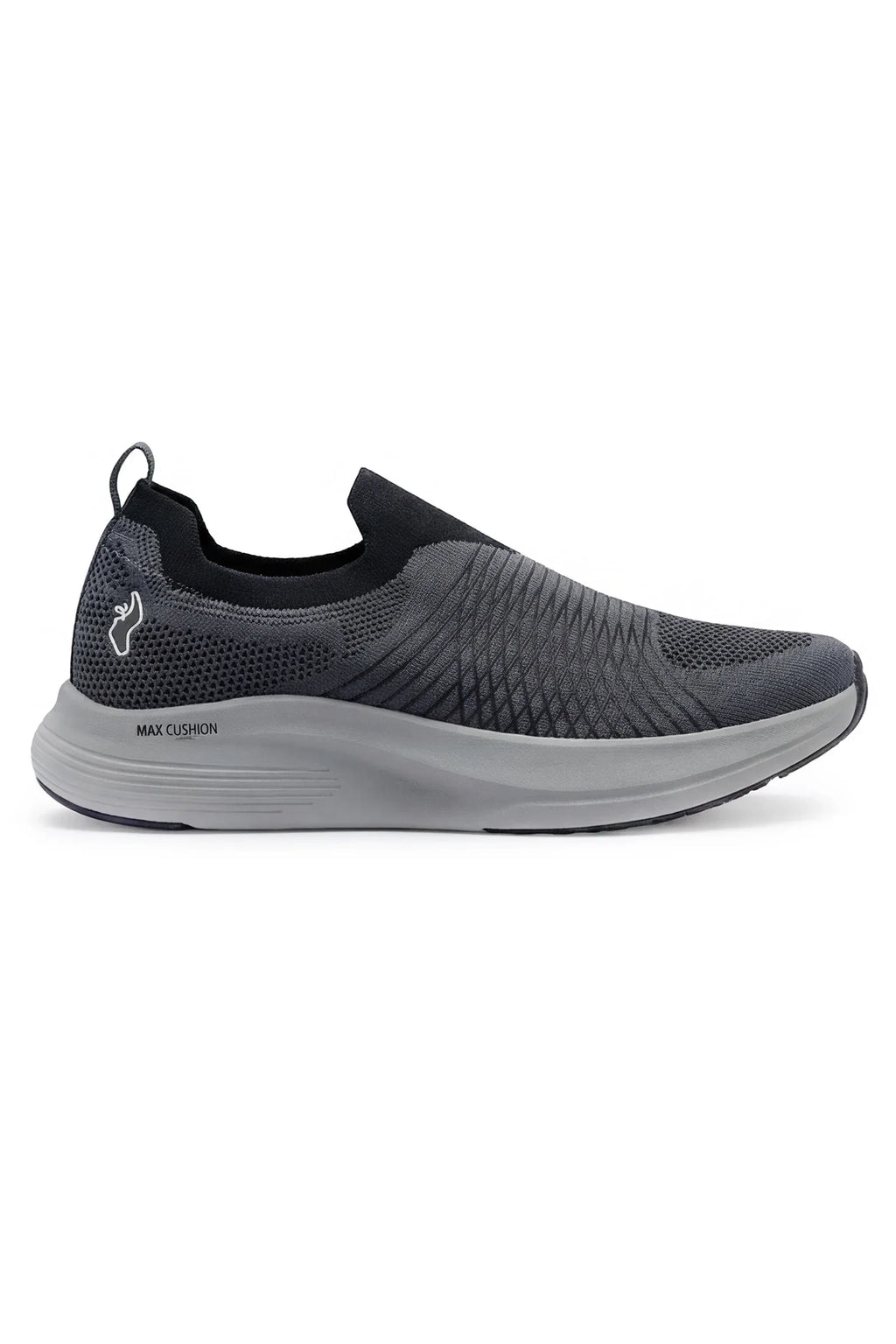 Grey & Black Casual Shoes L01934/152 - Sputnik Footwear