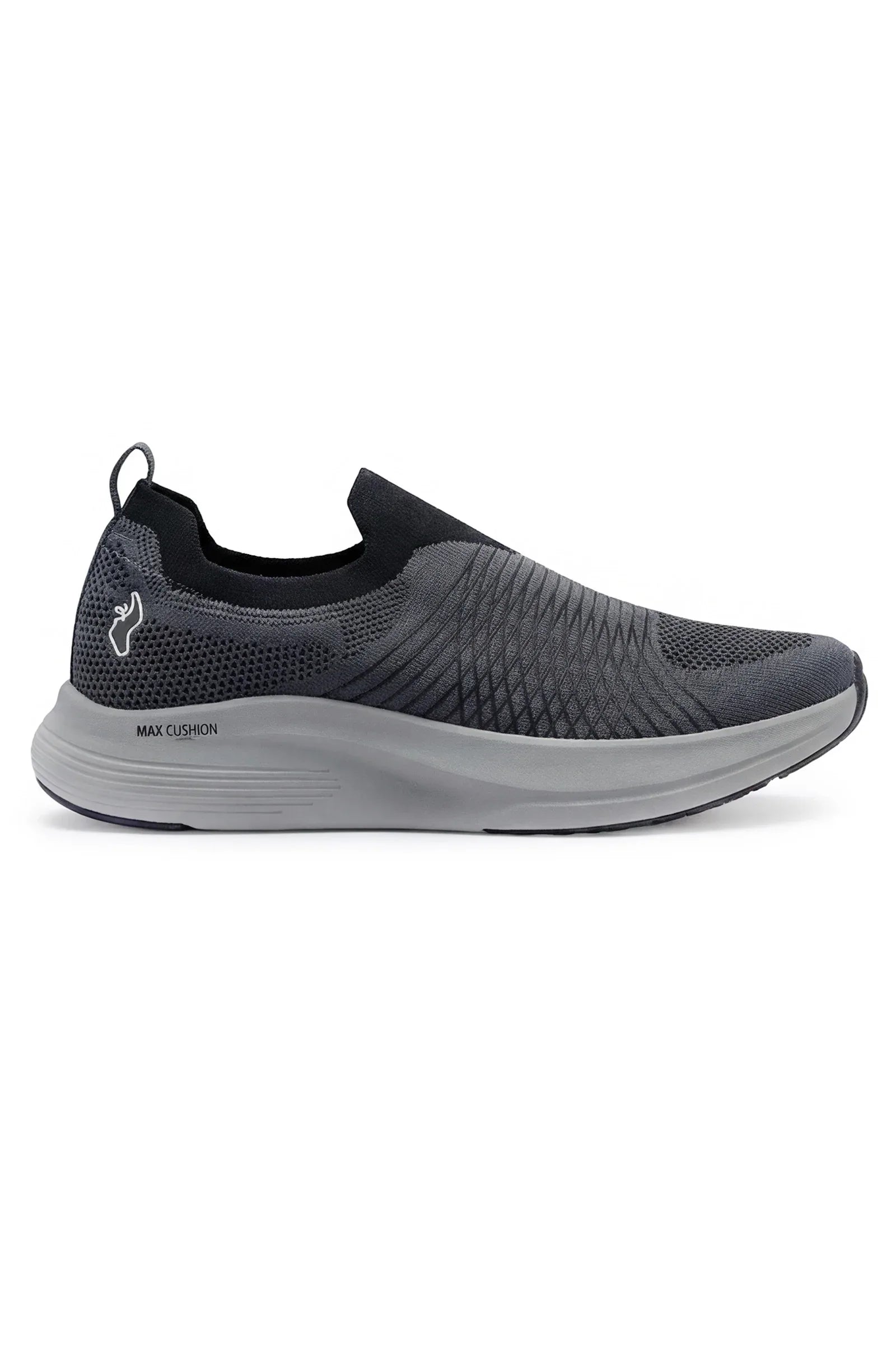 Grey & Black Casual Shoes L01934/152 - Sputnik Footwear