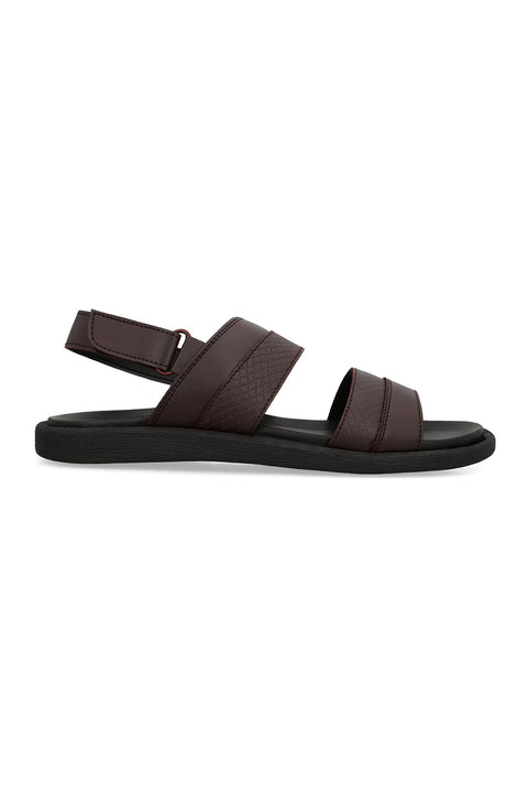 Maroon Sandal H00760/017