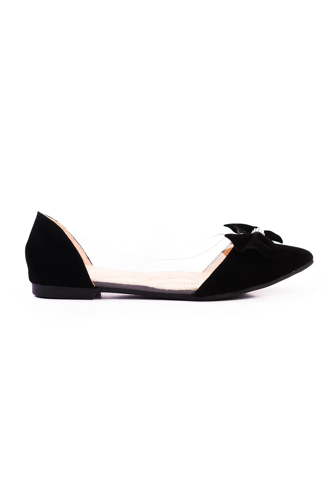 Black Suede Pump H04221/2s0
