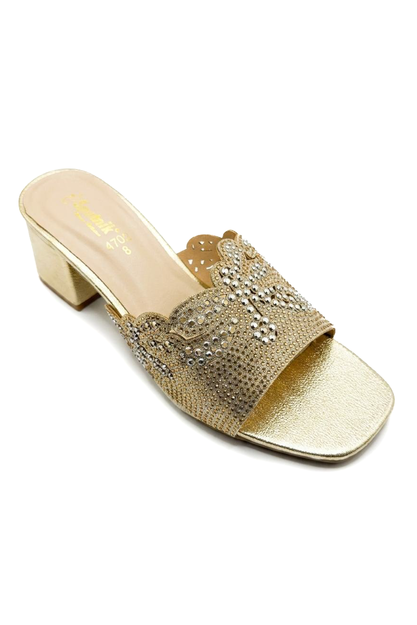 Golden Fancy Slipper L02430/011