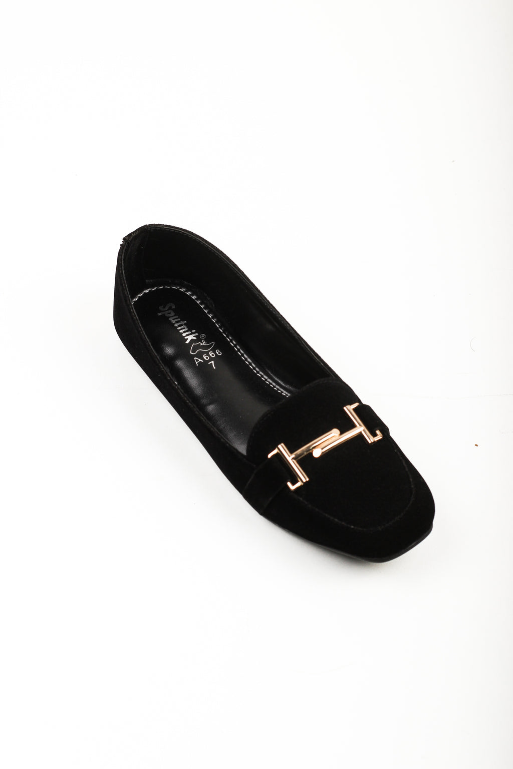Black Suede Pump J04326/2s0