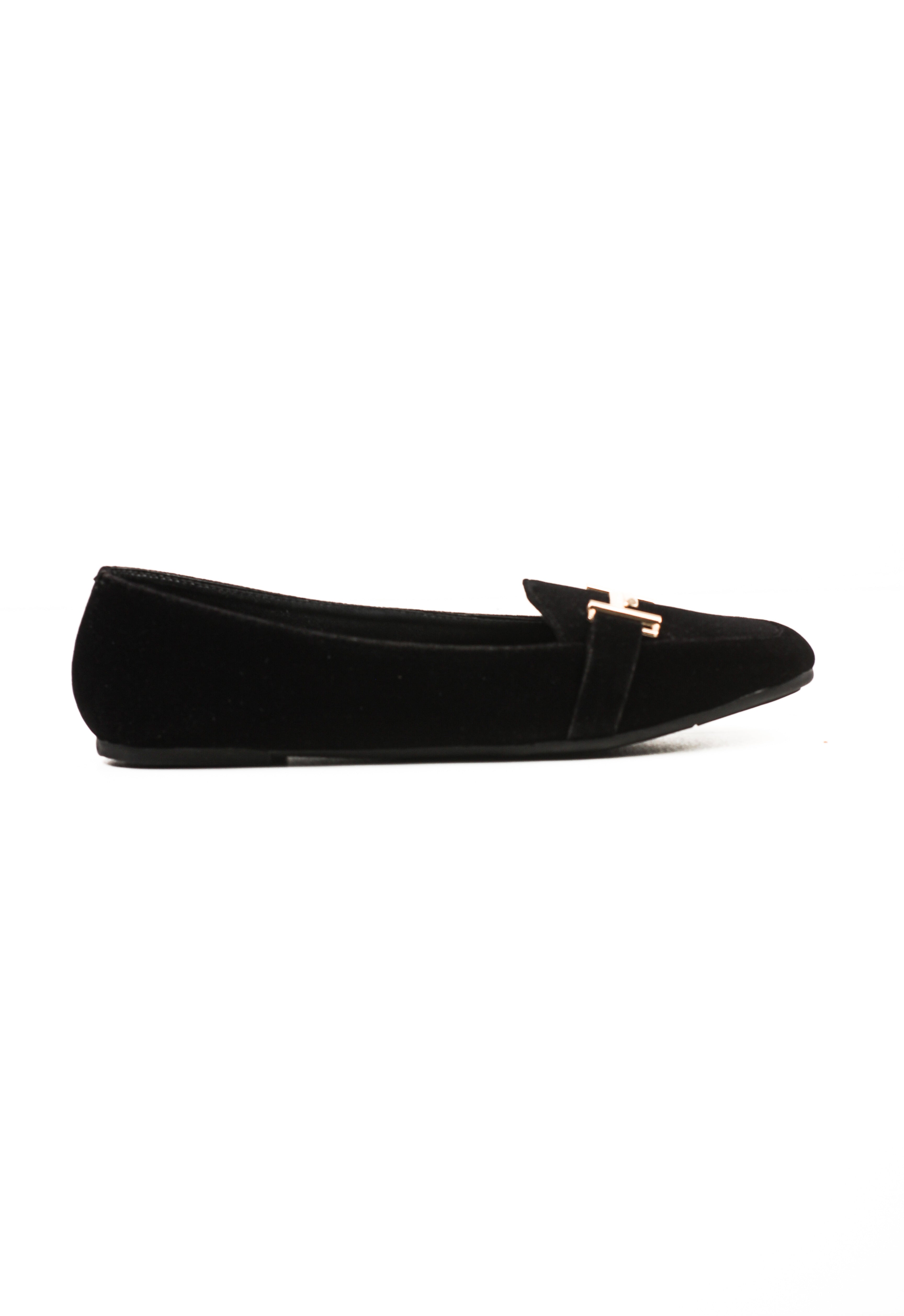 Black Suede Pump J04326/2s0