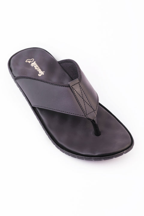 Black Analine Slipper J00023/02A