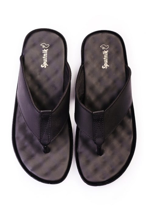 Black Analine Slipper J00023/02A