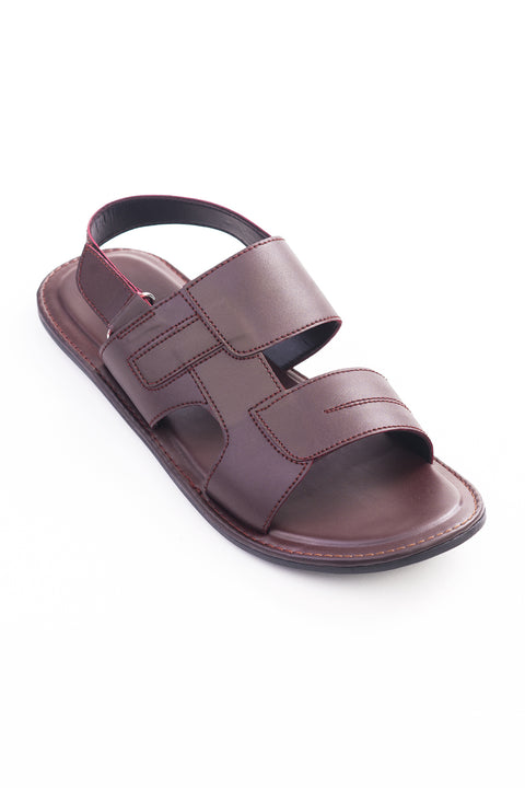 Maroon Sandal J00754/017