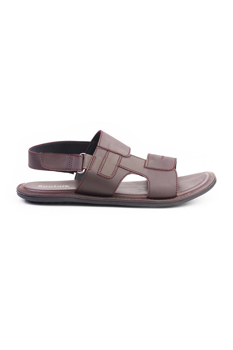 Maroon Sandal J00754/017