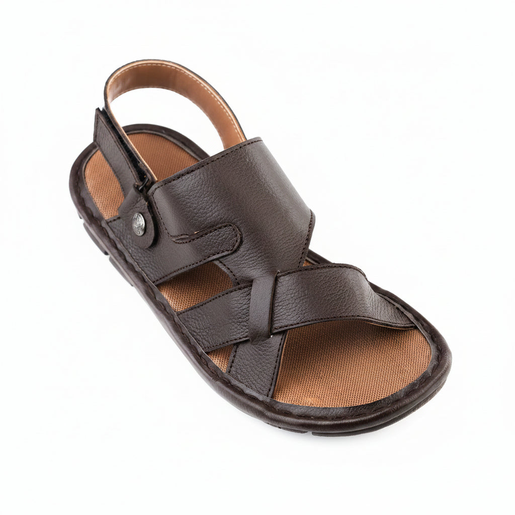 Dark Brown Sandal J00823/D14