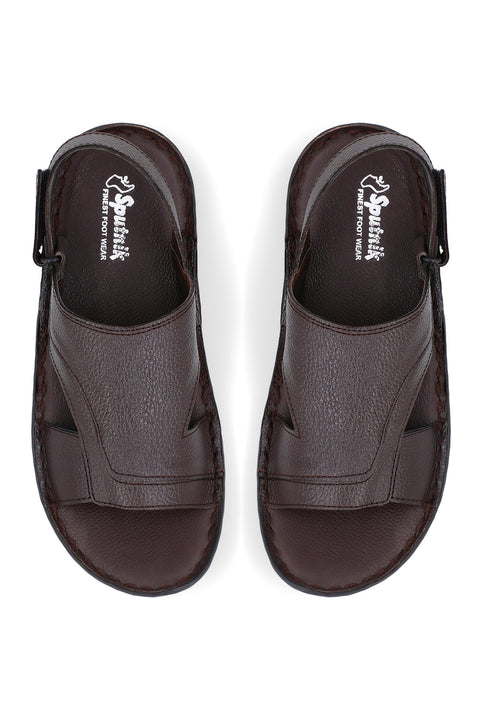 Brown Sandal J00833/014