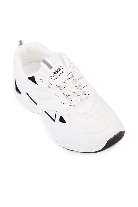 White & Black Sneaker J02093/302