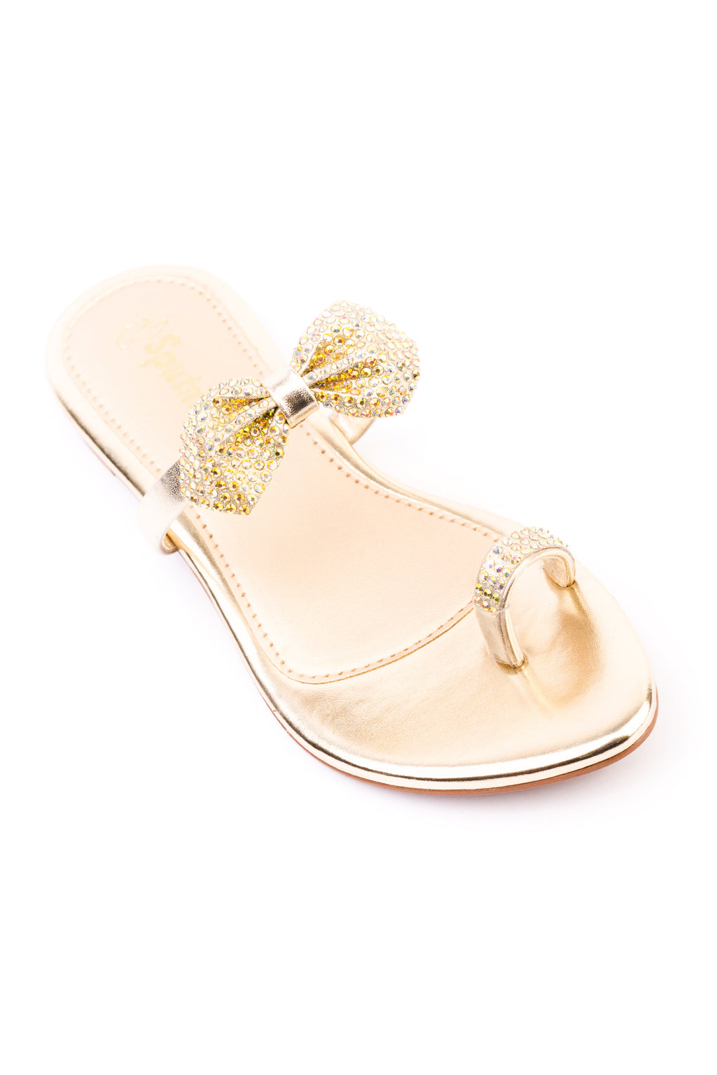 Golden Flat Slipper J02142/011