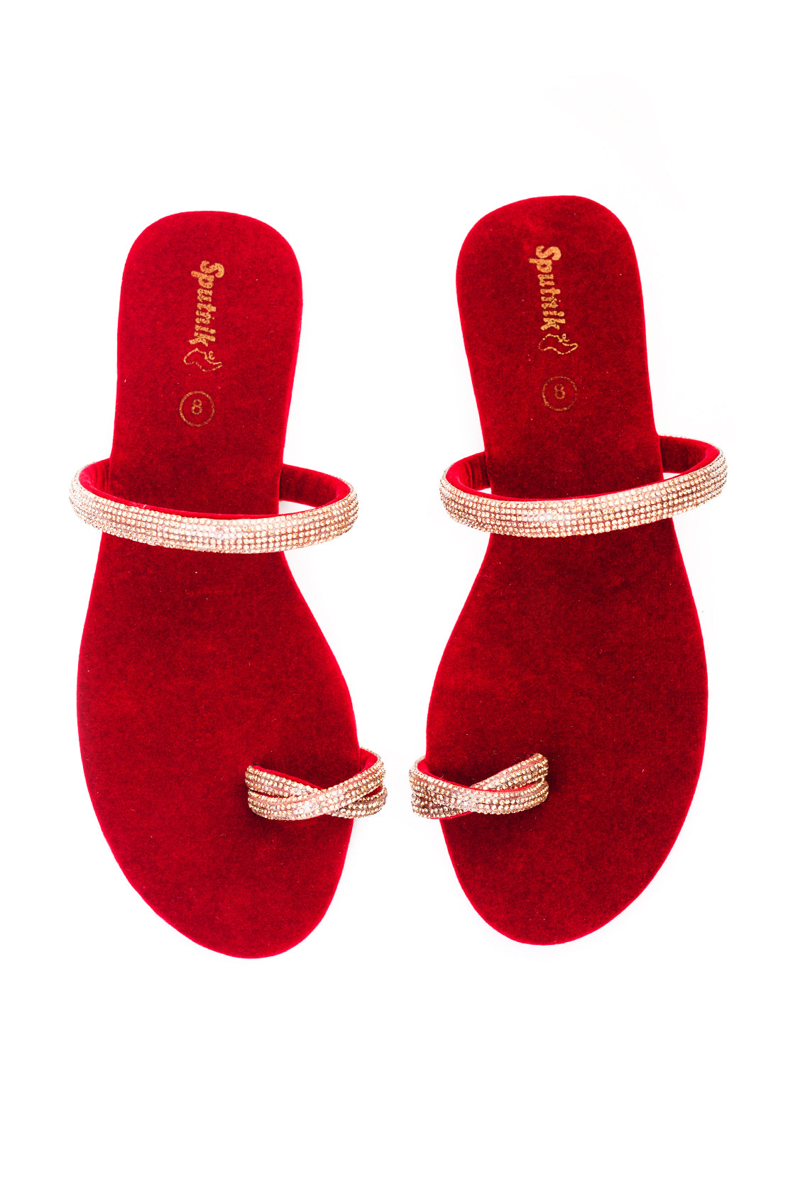 Maroon Suede Flat Slipper J02144/17s