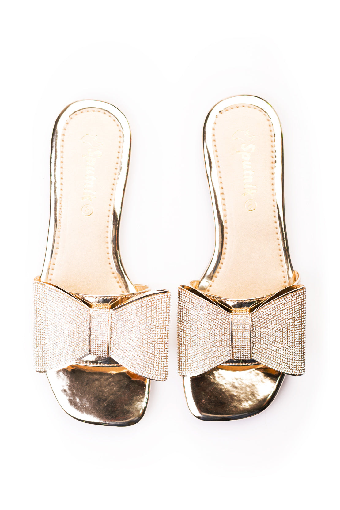 Golden Flat Slipper J02147/011