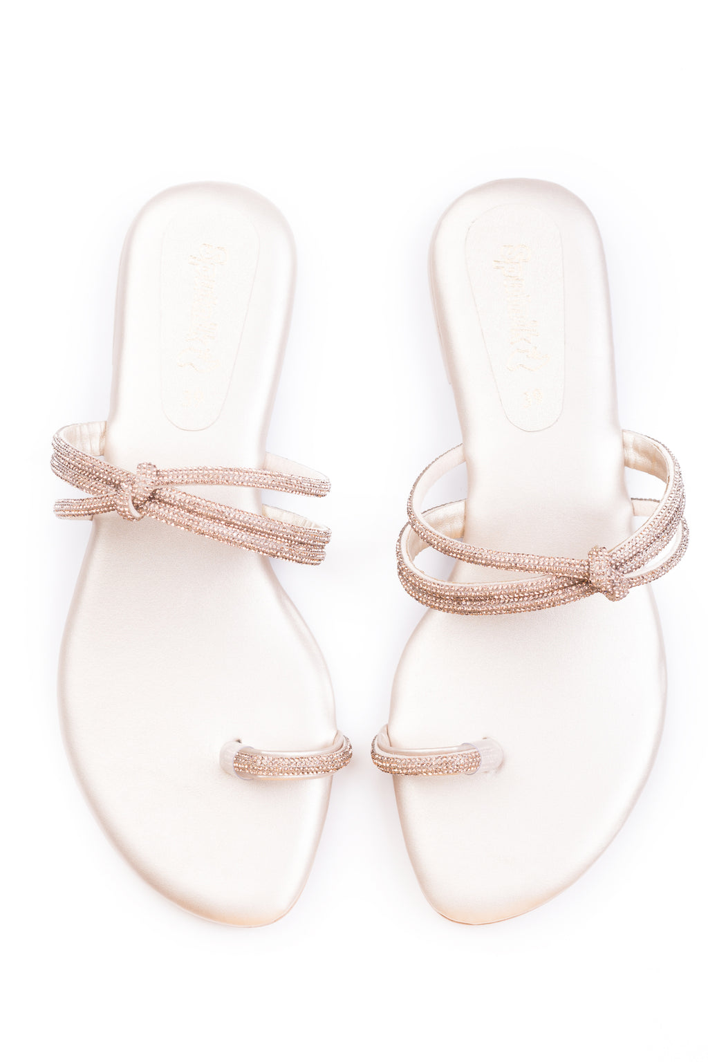 Golden Flat Slipper J02215/011