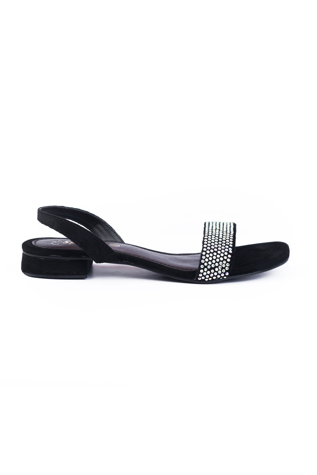 Black Flat Sandal J02275/002