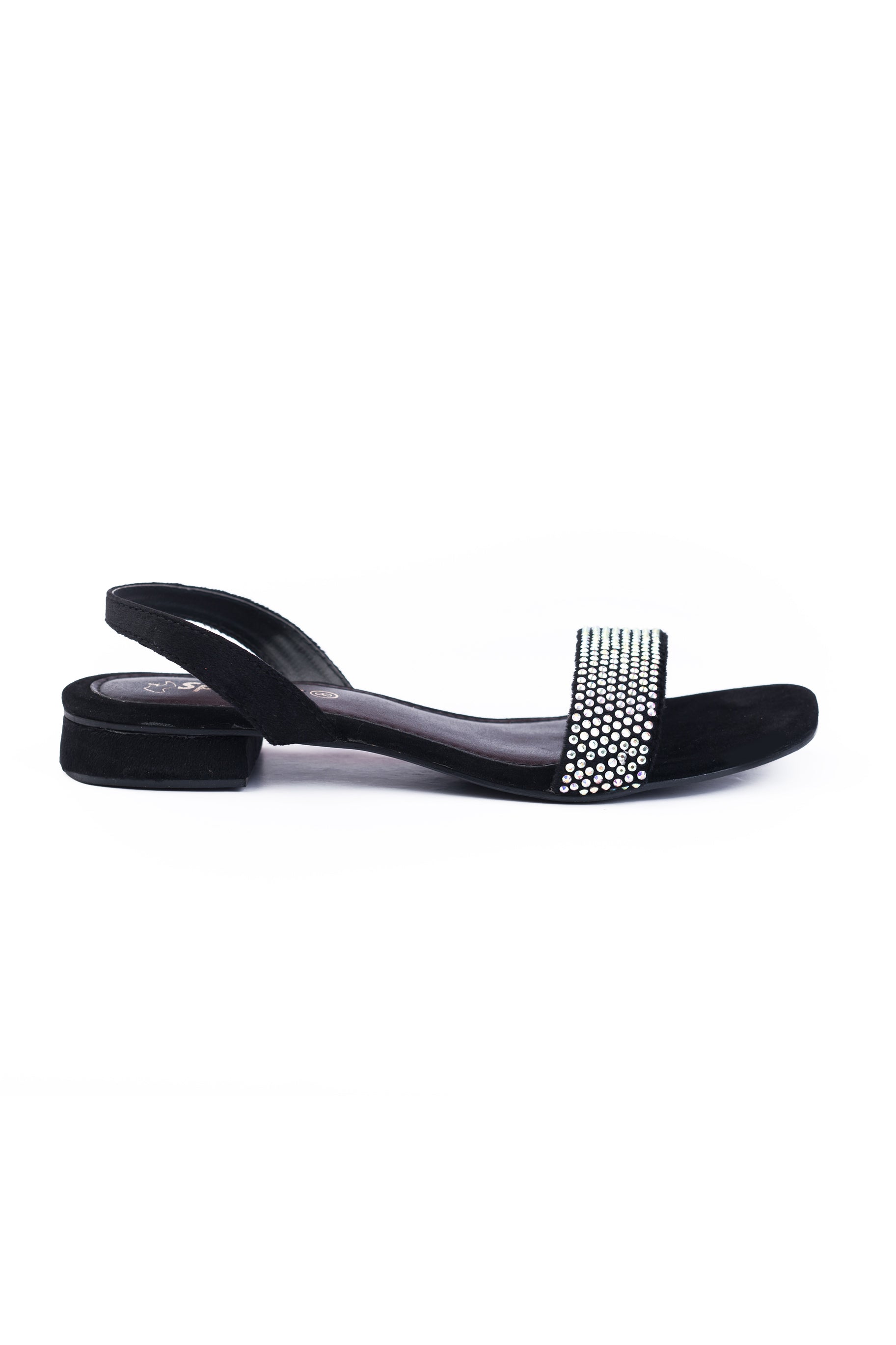 Black Flat Sandal J02275/002