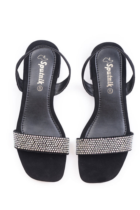 Black Flat Sandal J02275/002