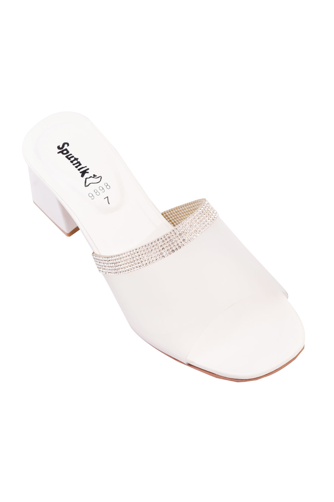 White Fancy Slipper J02410/003