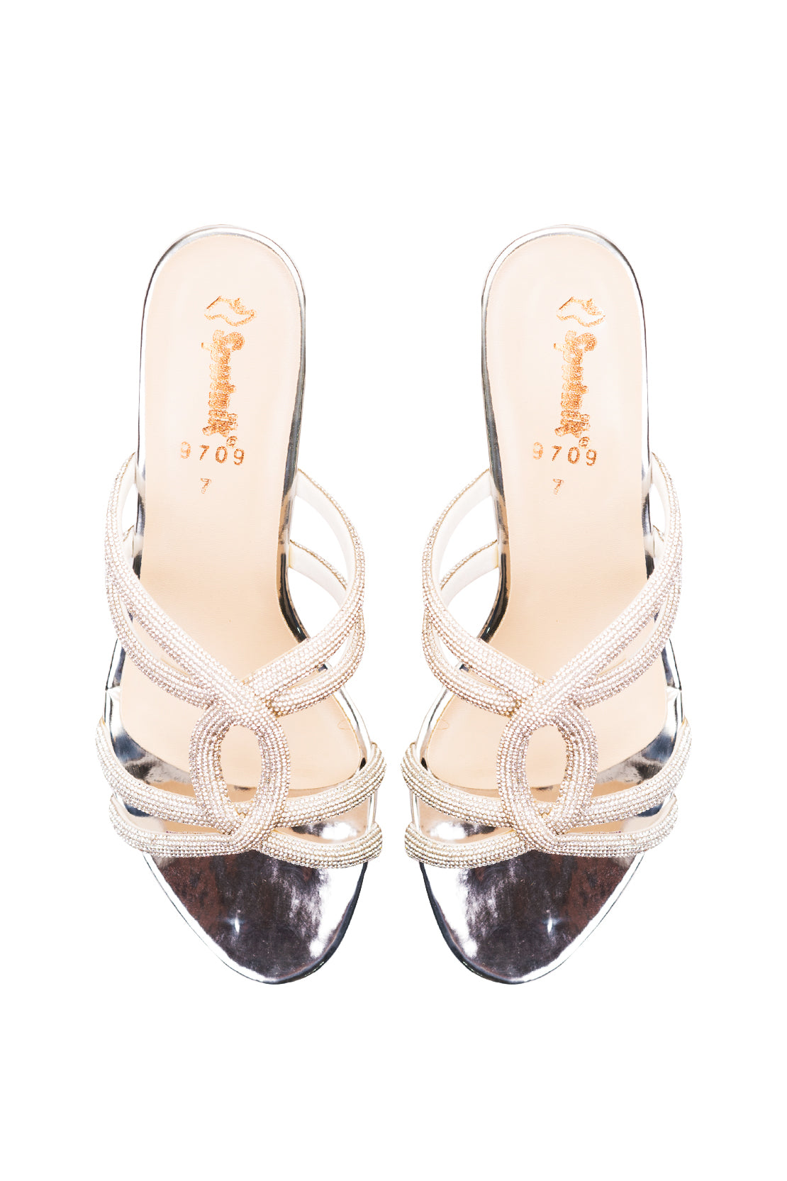 Silver Fancy Slipper J02436/010
