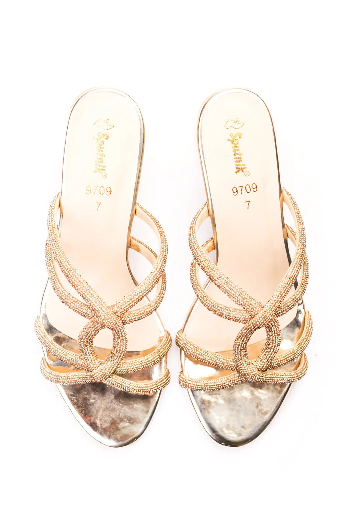 Golden Fancy Slipper J02436/011 - Sputnik Footwear