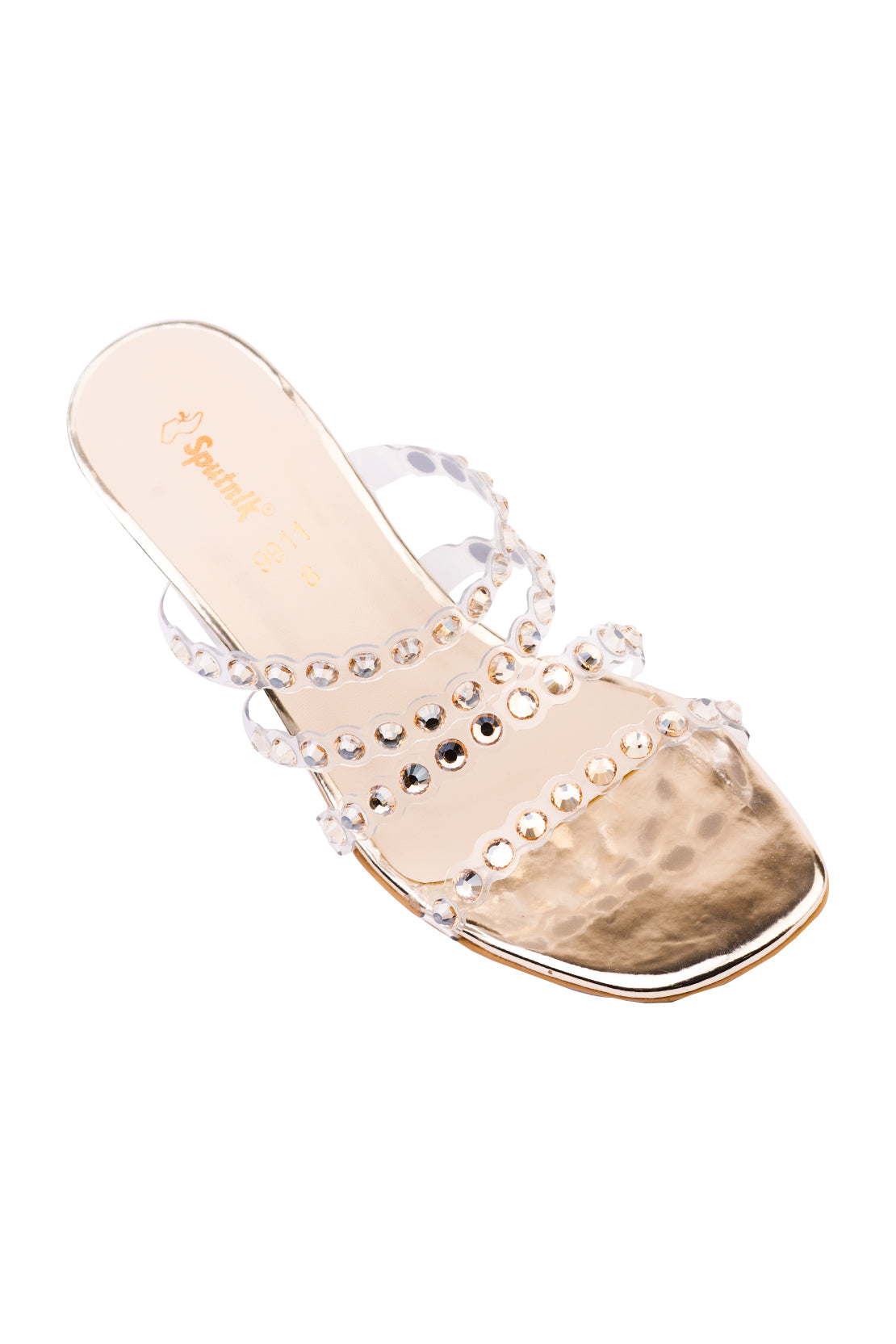 Golden Fancy Slipper J02719/011