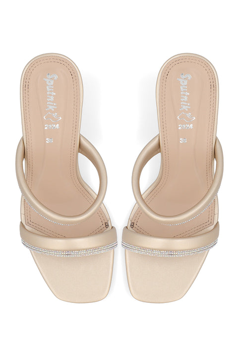 Golden Fancy Slipper J02736/011