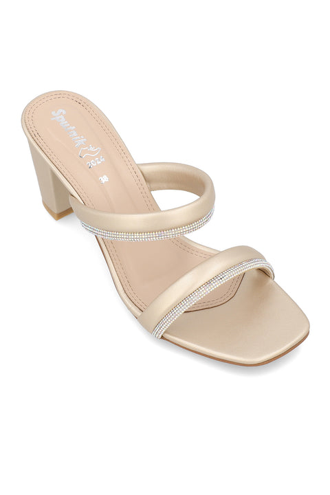 Golden Fancy Slipper J02736/011