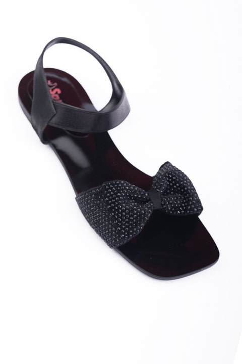 Black Flat Sandal J03167/002