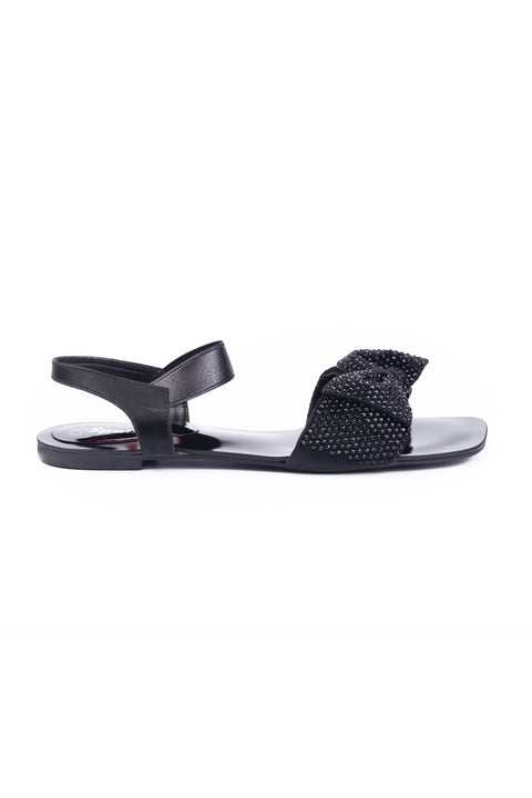 Black Flat Sandal J03167/002
