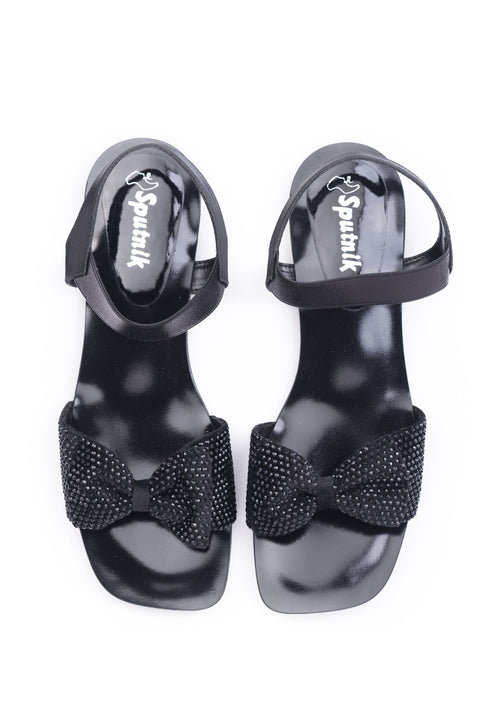 Black Flat Sandal J03167/002