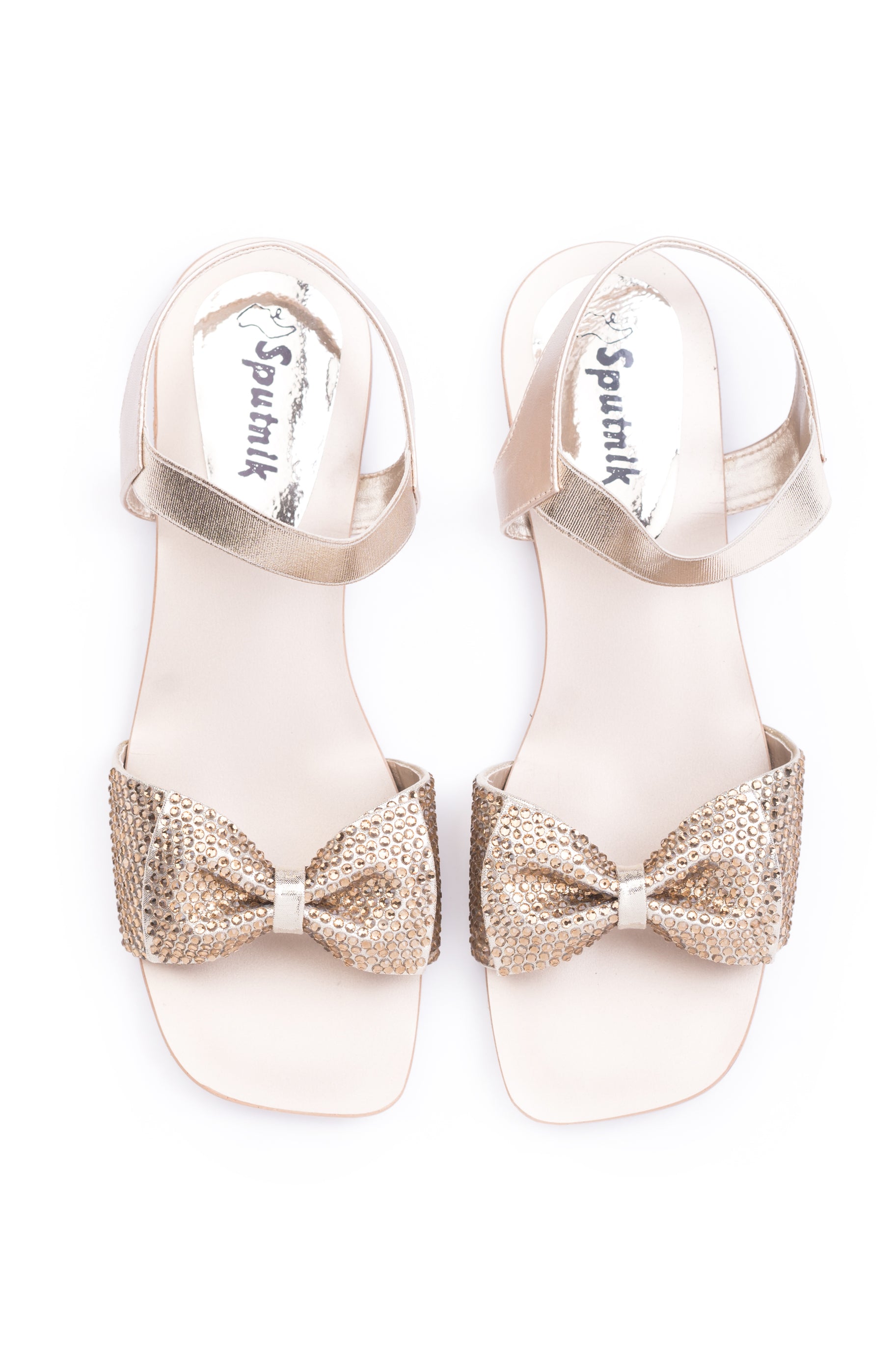 Golden Flat Sandal J03167/011