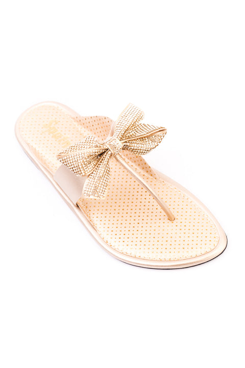 Golden Flat Slipper J03259/011