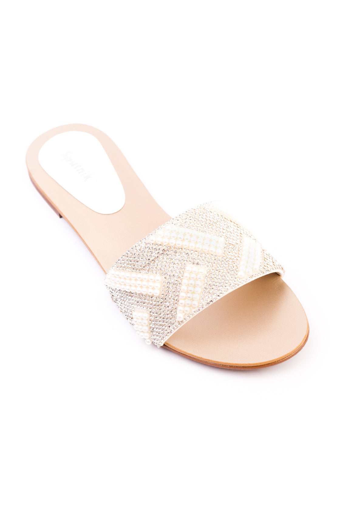 White Flat Slipper J03275/003