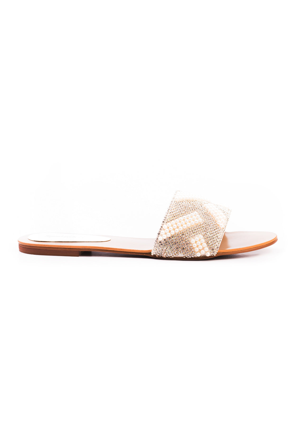 White Flat Slipper J03275/003