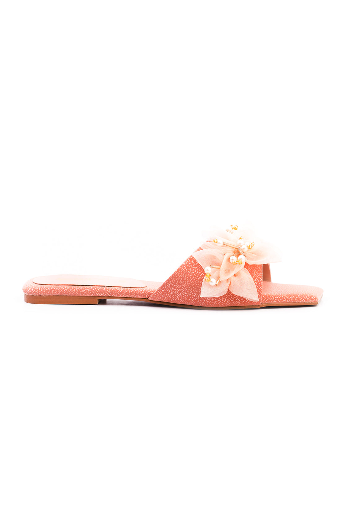 Peach Flat Slipper J03279/130