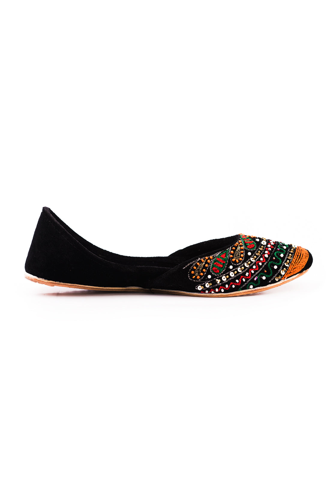 Black Multi Khussa J04277/245