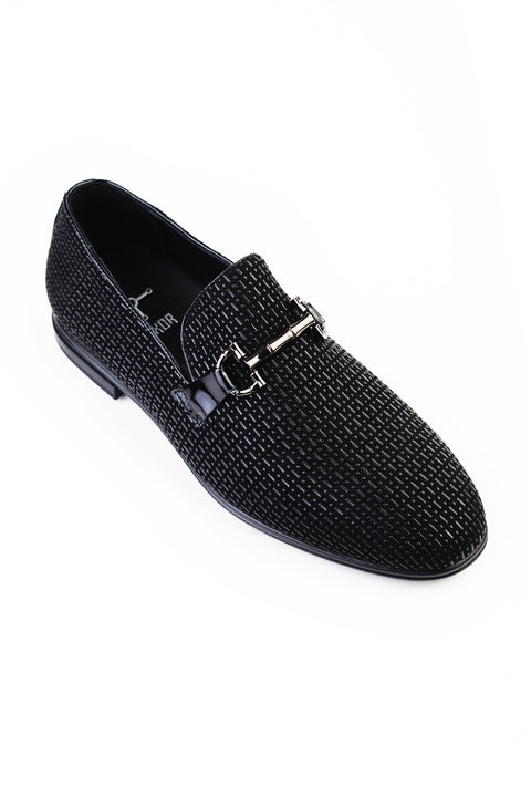 Black Formal Shoes J05182/002