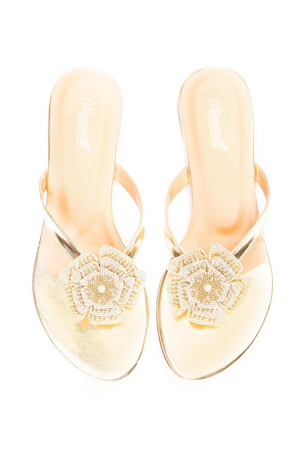 Golden Flat Slipper JJ2102/011