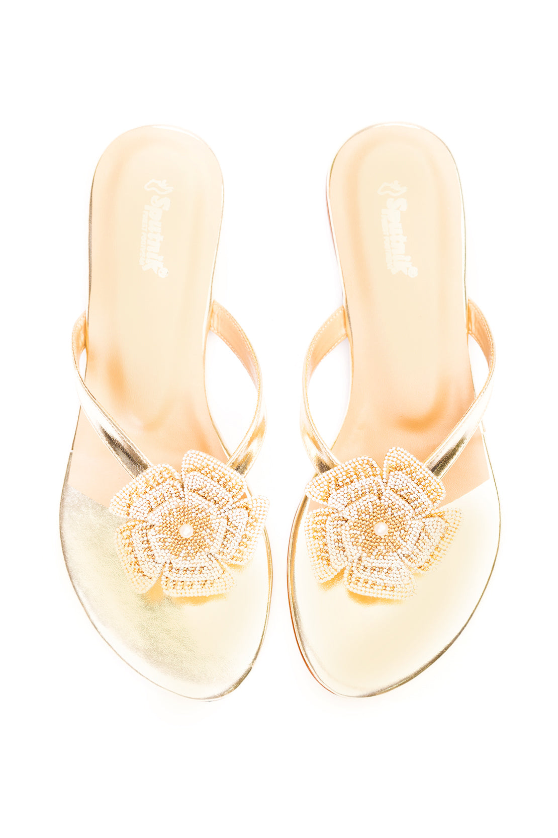 Golden Flat Slipper JJ2102/011