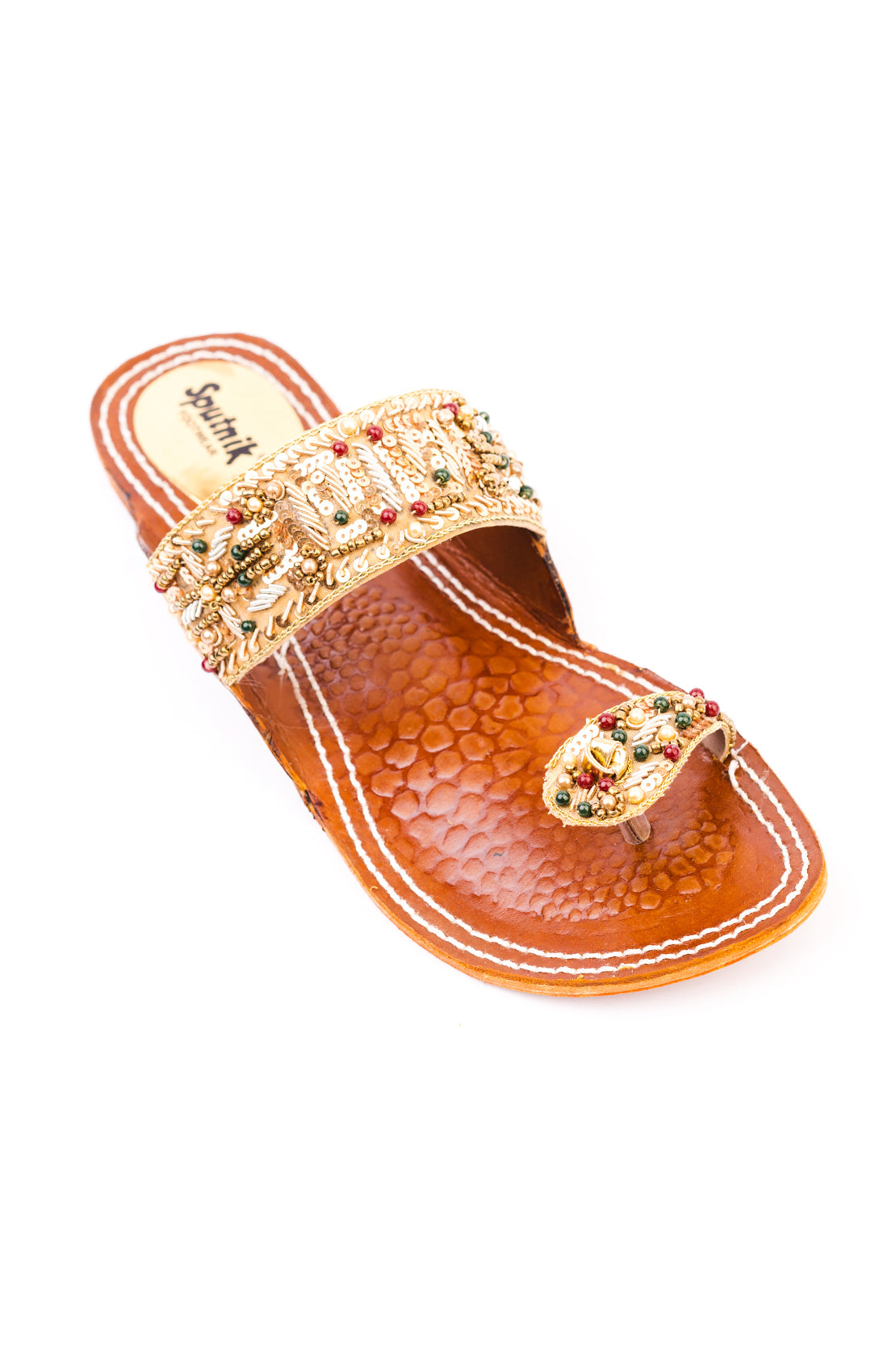 Golden Multi Flat Slipper JJ3246/110