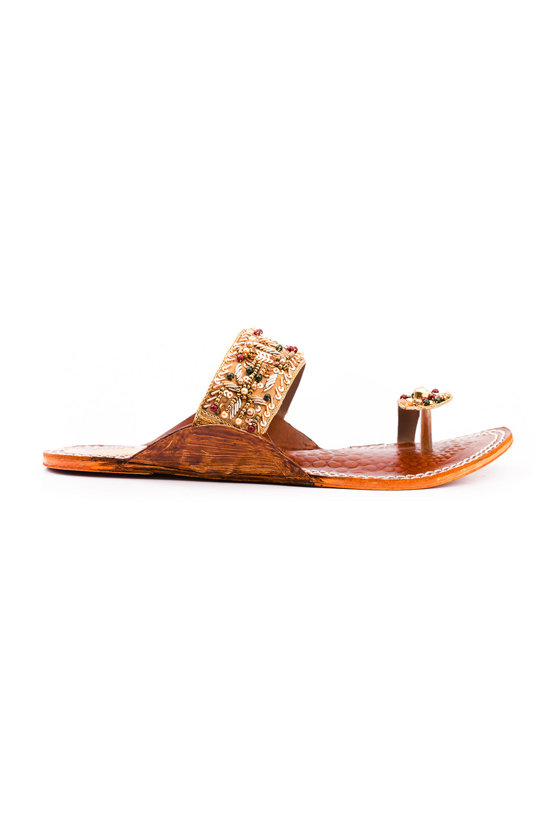 Golden Multi Flat Slipper JJ3246/110