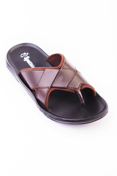 Dark Brown Slipper K00089/D14