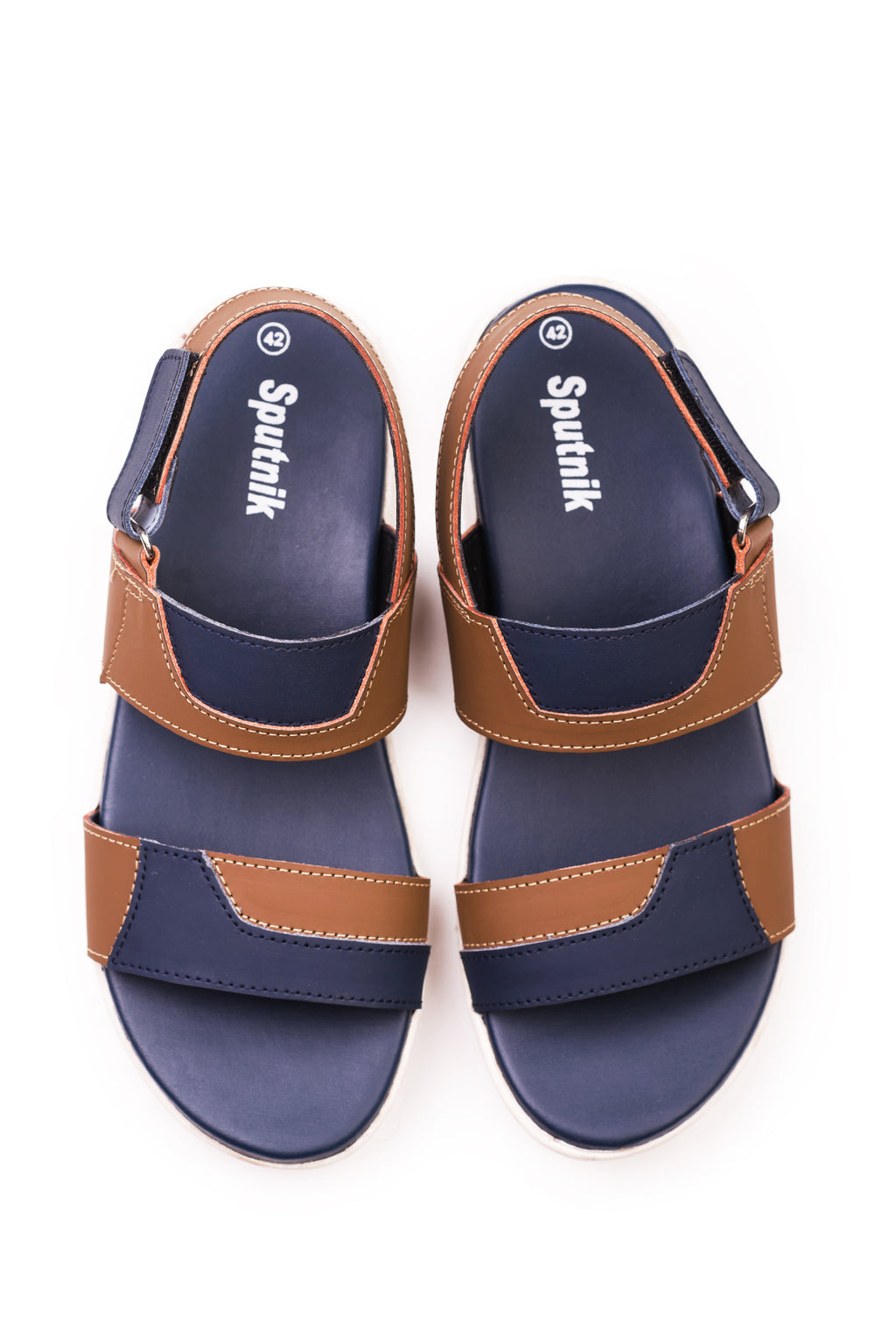 Blue & Fawn Sandal K00716/506