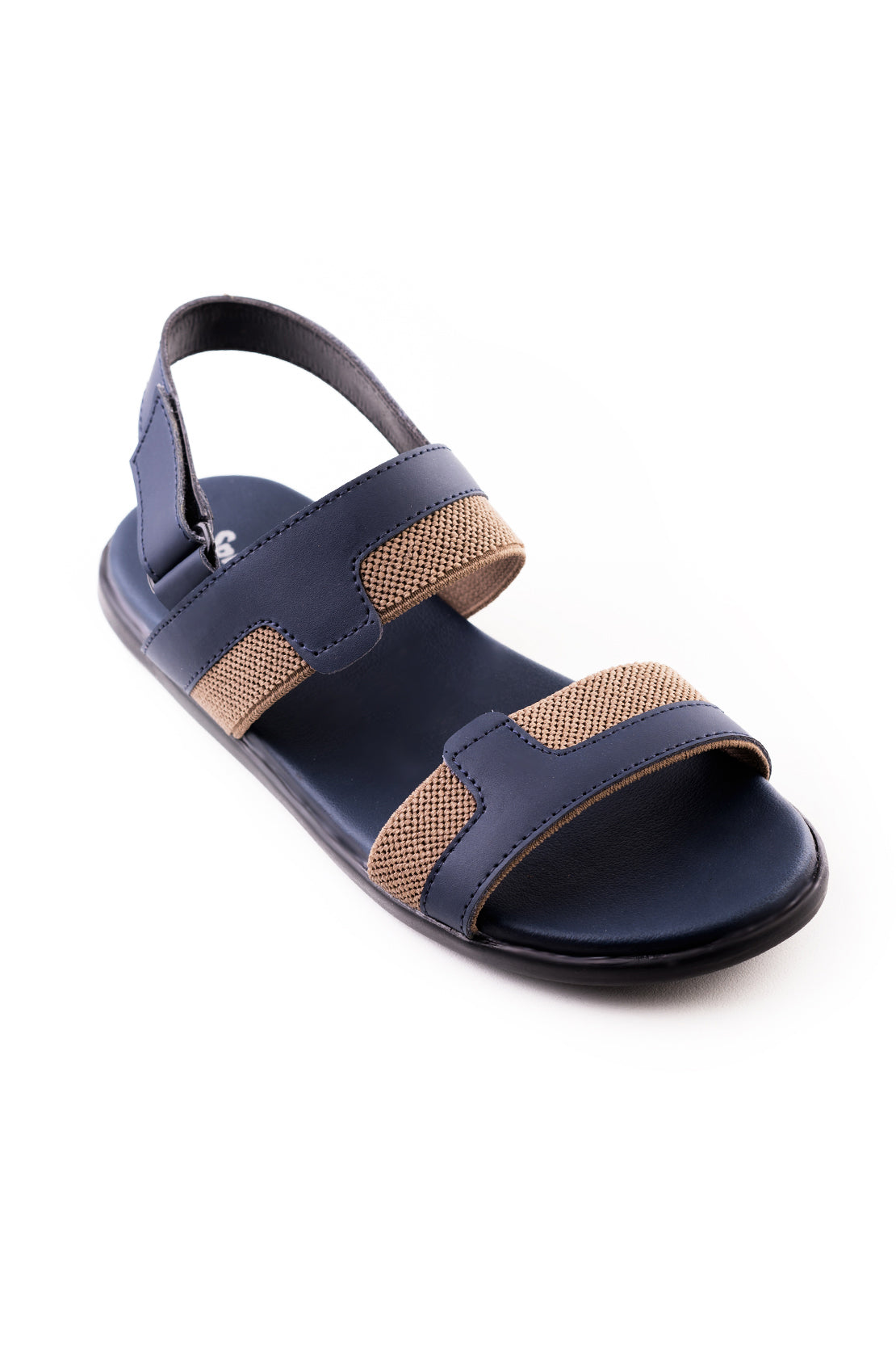 Blue and Fawn Sandal K00741/506