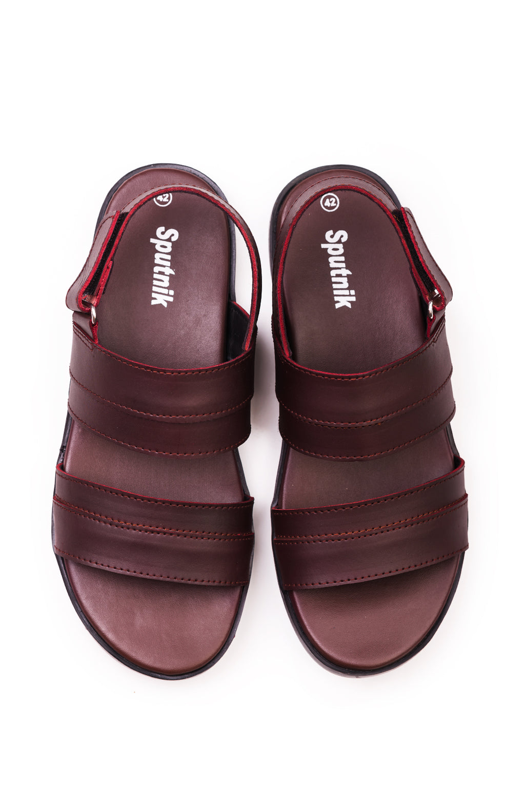 Maroon Sandal K00754/017