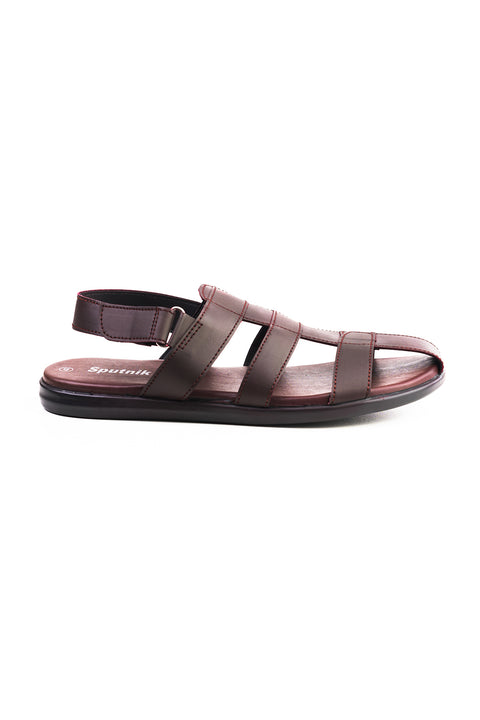 Maroon Sandal K00779/017