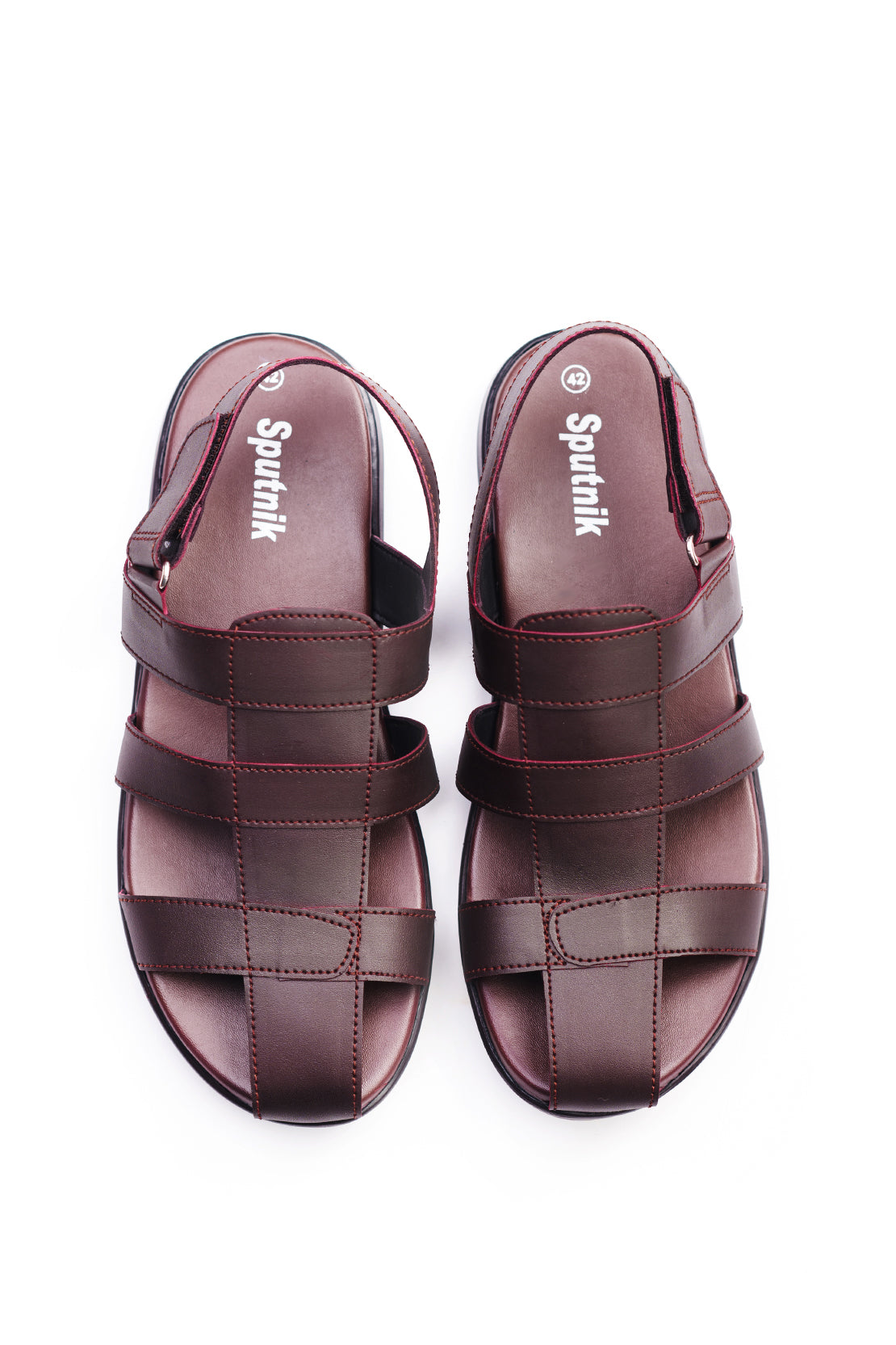 Maroon Sandal K00779/017