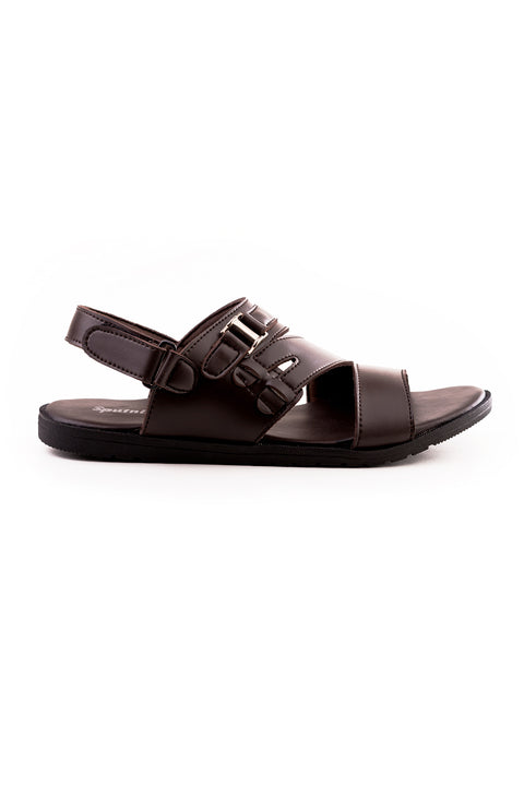 Dark Brown Sandal K00789/D14