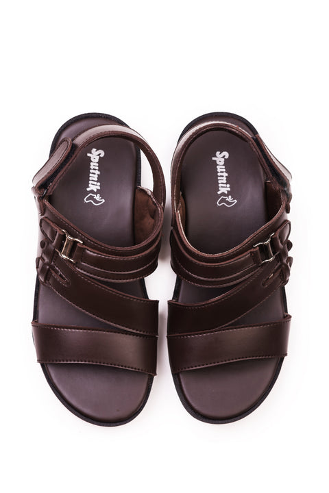 Dark Brown Sandal K00789/D14