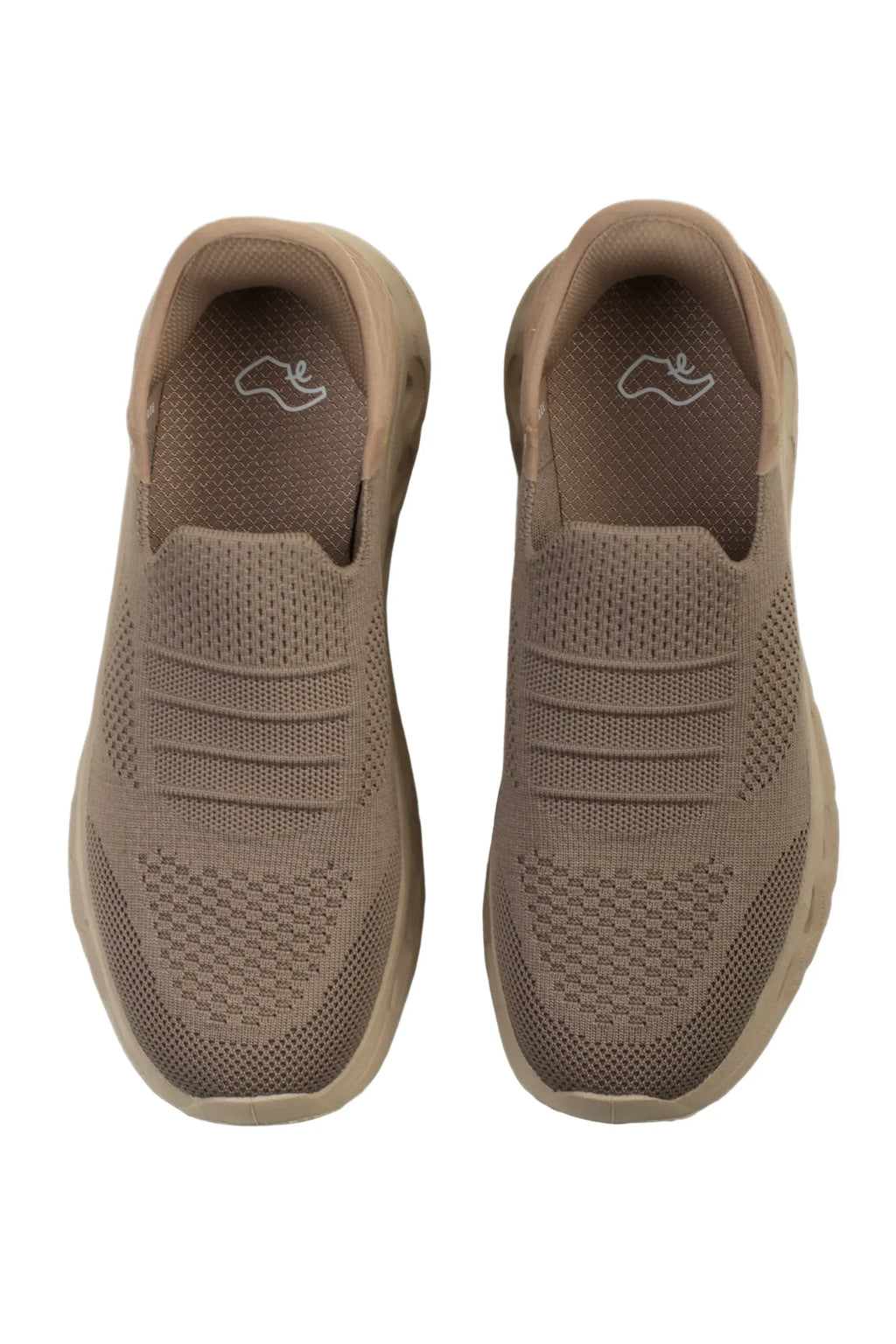 Beige Sports Joggers K02007/060 - Sputnik Footwear